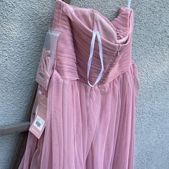 Birdy Grey Dusty Rose Christina Bridesmaid Dress New With Tags! - Picture 8 of 13